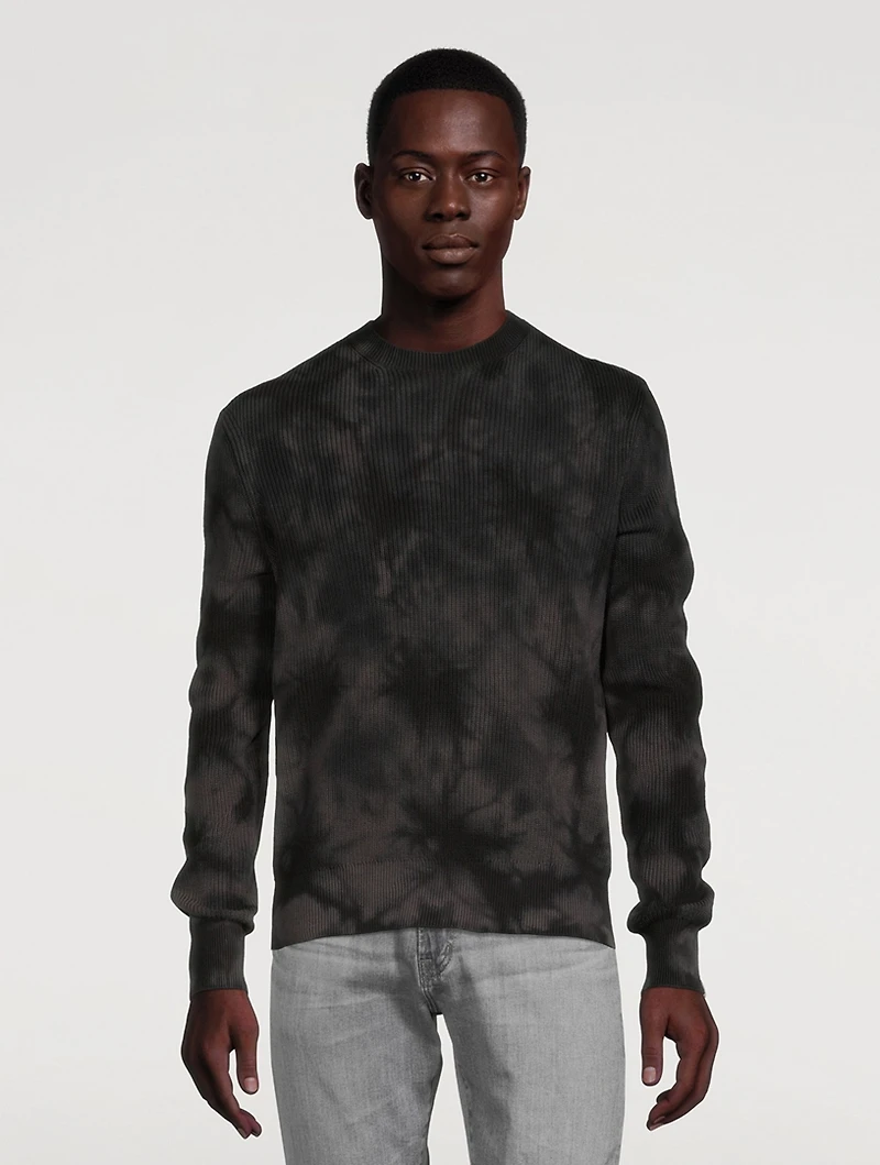 Dexter Cotton Tie-Dye Sweater