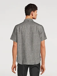 Gus Linen Short-Sleeve Shirt