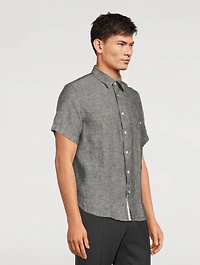 Gus Linen Short-Sleeve Shirt