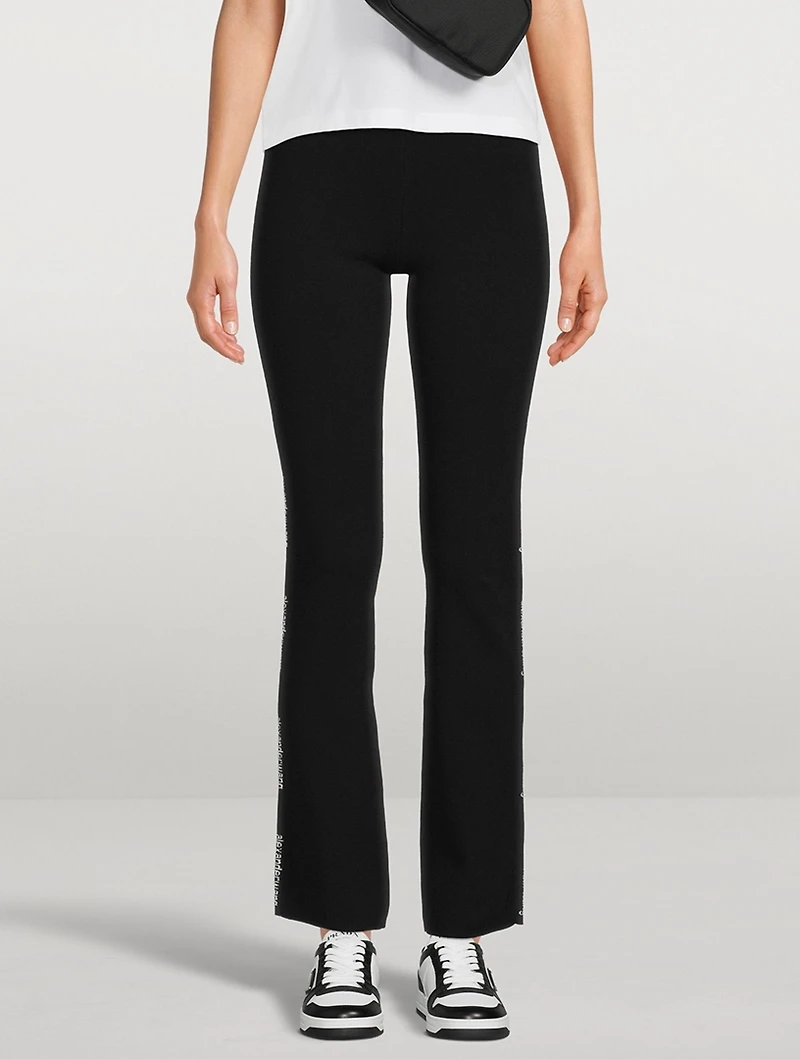 Logo-Jacquard Leggings