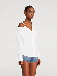 Off-The-Shoulder Shirt