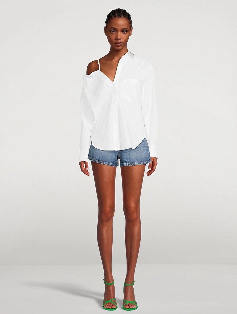 Off-The-Shoulder Shirt