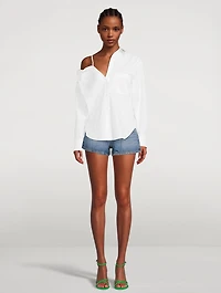 Off-The-Shoulder Shirt