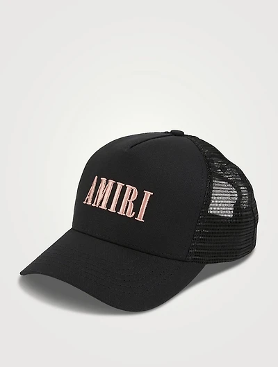 AMIRI Logo Trucker Hat