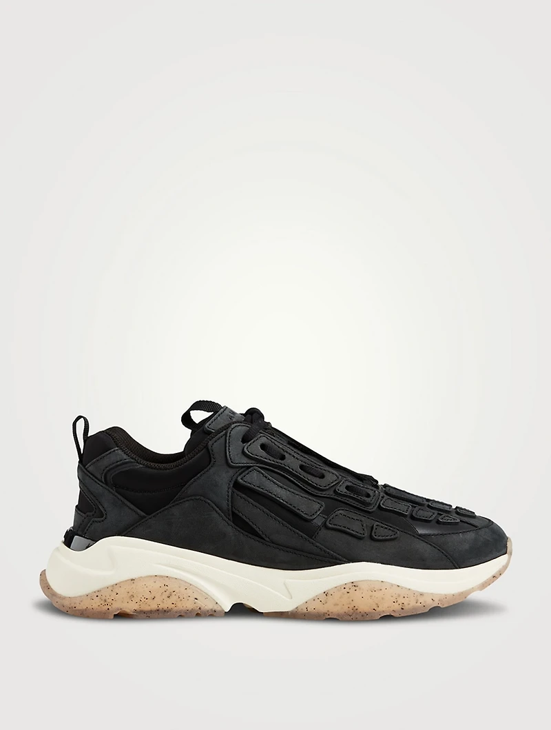 Bone Leather Runner Sneakers