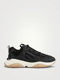 Bone Leather Runner Sneakers