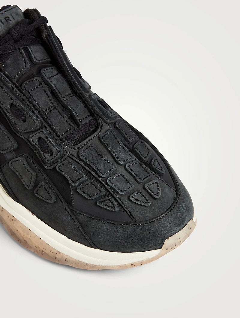 Bone Leather Runner Sneakers