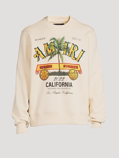 Rum Label Cotton Sweatshirt