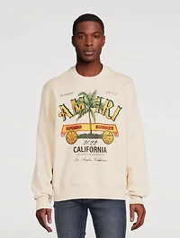 Rum Label Cotton Sweatshirt