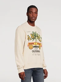 Rum Label Cotton Sweatshirt