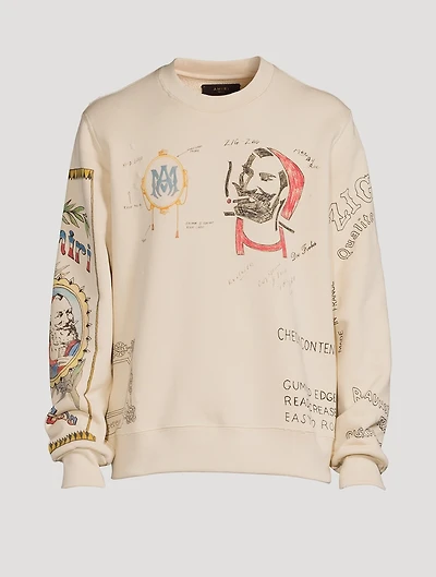 Zig-Zag Sketch Sweatshirt