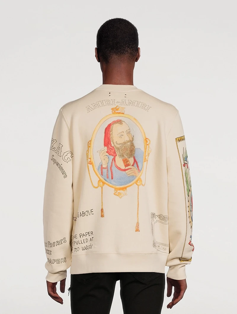 Zig-Zag Sketch Sweatshirt