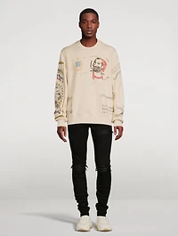 Zig-Zag Sketch Sweatshirt
