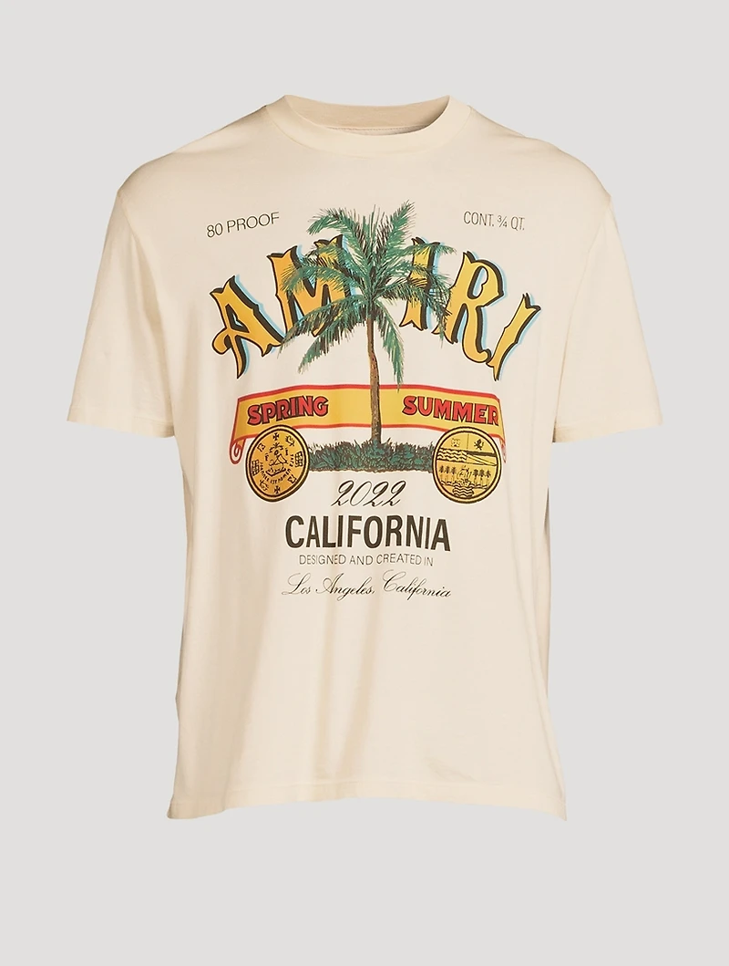 Rum Label Cotton T-Shirt