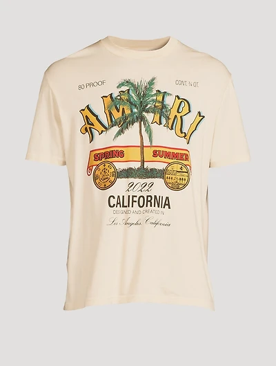 Rum Label Cotton T-Shirt