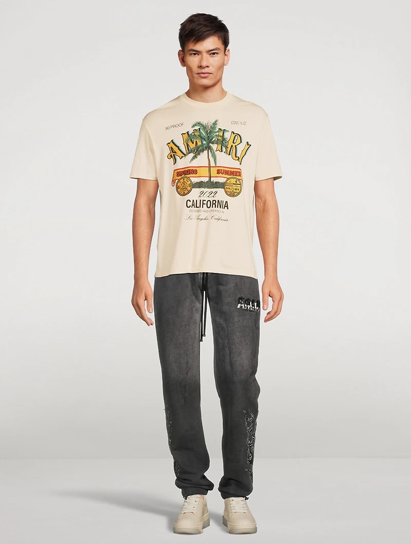 Rum Label Cotton T-Shirt