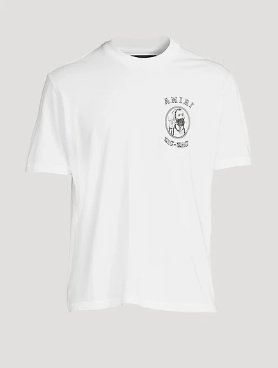Zig-Zag Cotton Logo T-Shirt