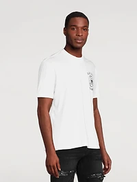 Zig-Zag Cotton Logo T-Shirt