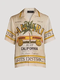 Rum Label Silk Shirt