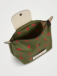 Longchamp x EU Canvas Backpack
