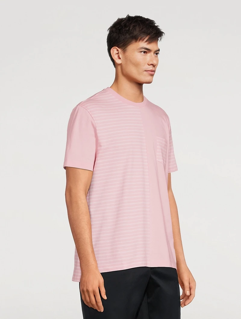 Fun-Mix Organic Stripe Jersey T-Shirt