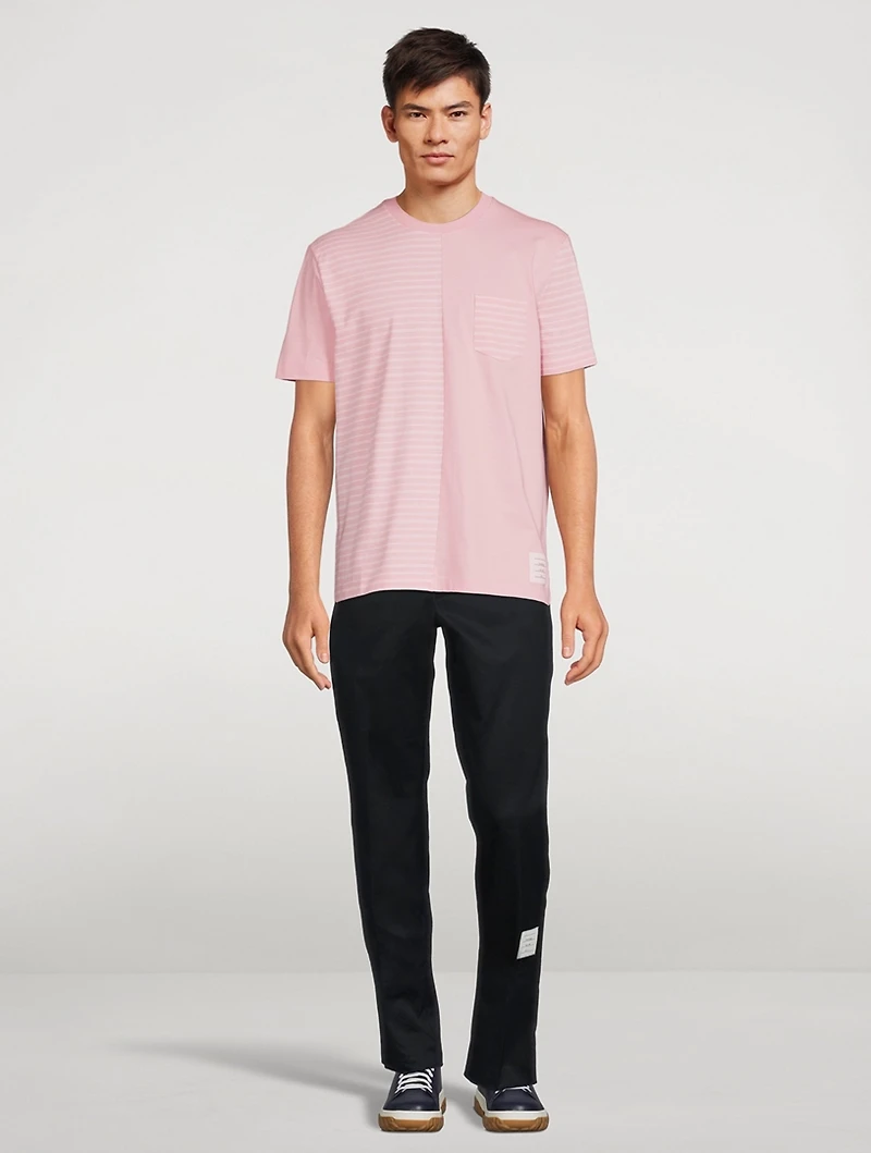 Fun-Mix Organic Stripe Jersey T-Shirt