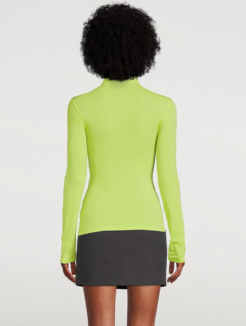 Long-Sleeve Turtleneck