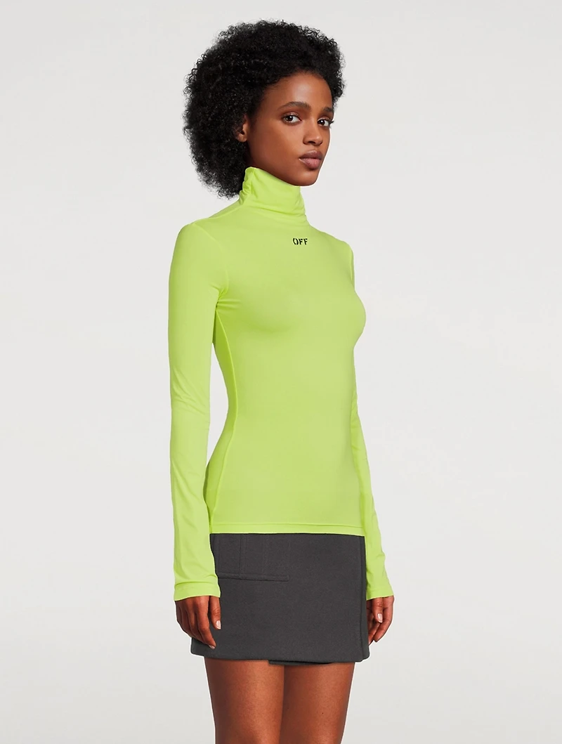 Long-Sleeve Turtleneck