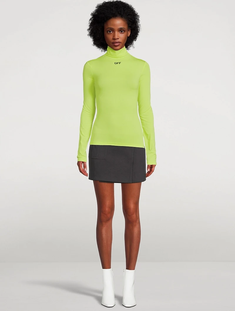 Long-Sleeve Turtleneck