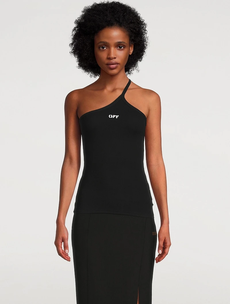 One-Shoulder Tank Top