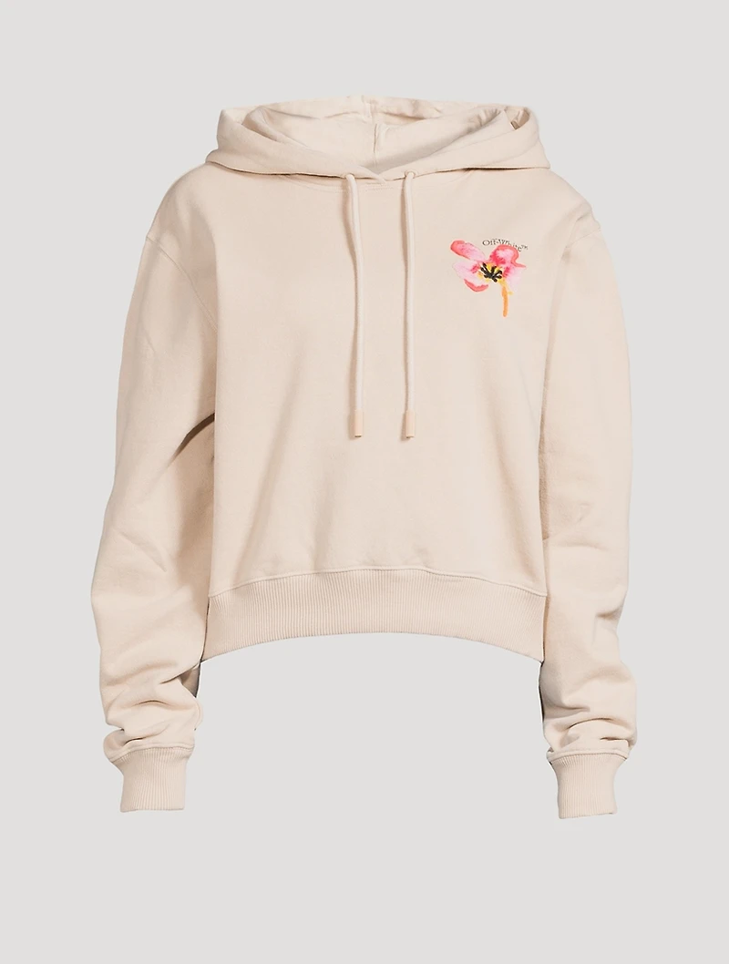 Floral Logo Hoodie