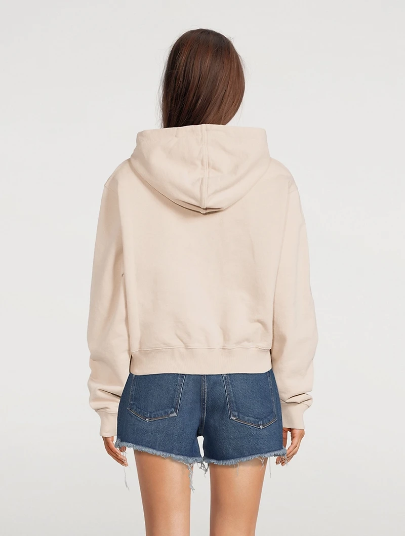 Floral Logo Hoodie
