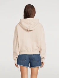 Floral Logo Hoodie