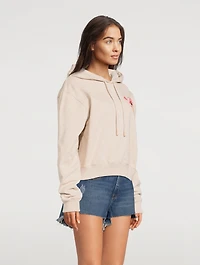Floral Logo Hoodie