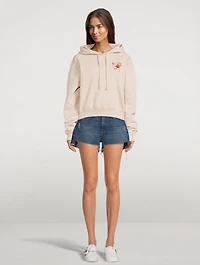 Floral Logo Hoodie