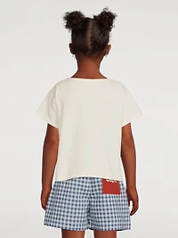 Apple Friends Cotton T-shirt