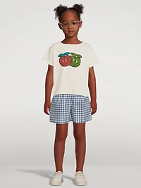 Apple Friends Cotton T-shirt