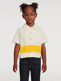 Trouble Maker Cotton Short-Sleeve Shirt