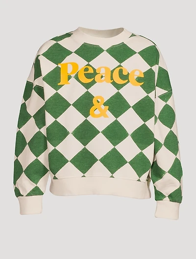 Diamond Cotton Sweatshirt