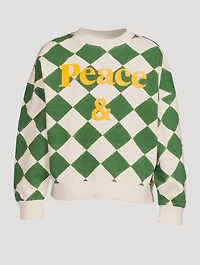 Diamond Cotton Sweatshirt