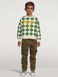 Diamond Cotton Sweatshirt