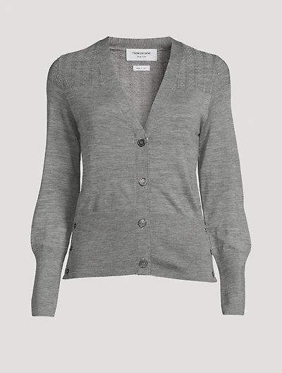 Fine Merino Wool Cardigan