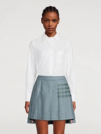Oxford Shirt With Back Stripe