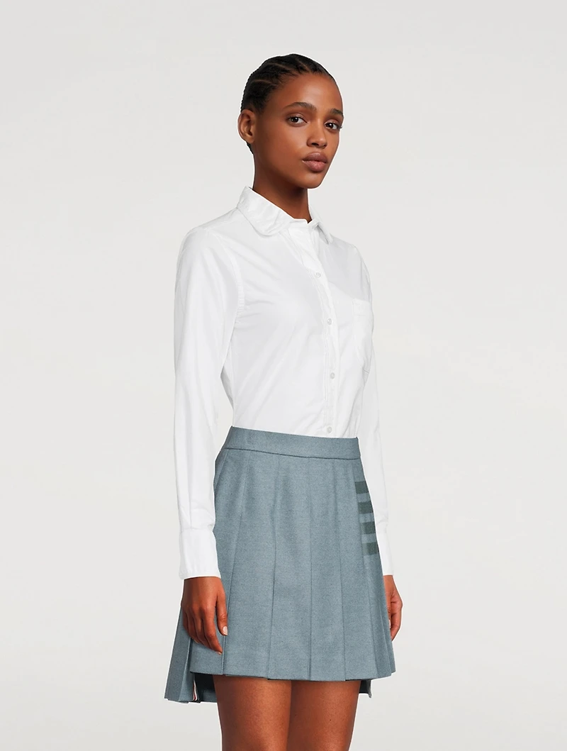 Oxford Shirt With Back Stripe