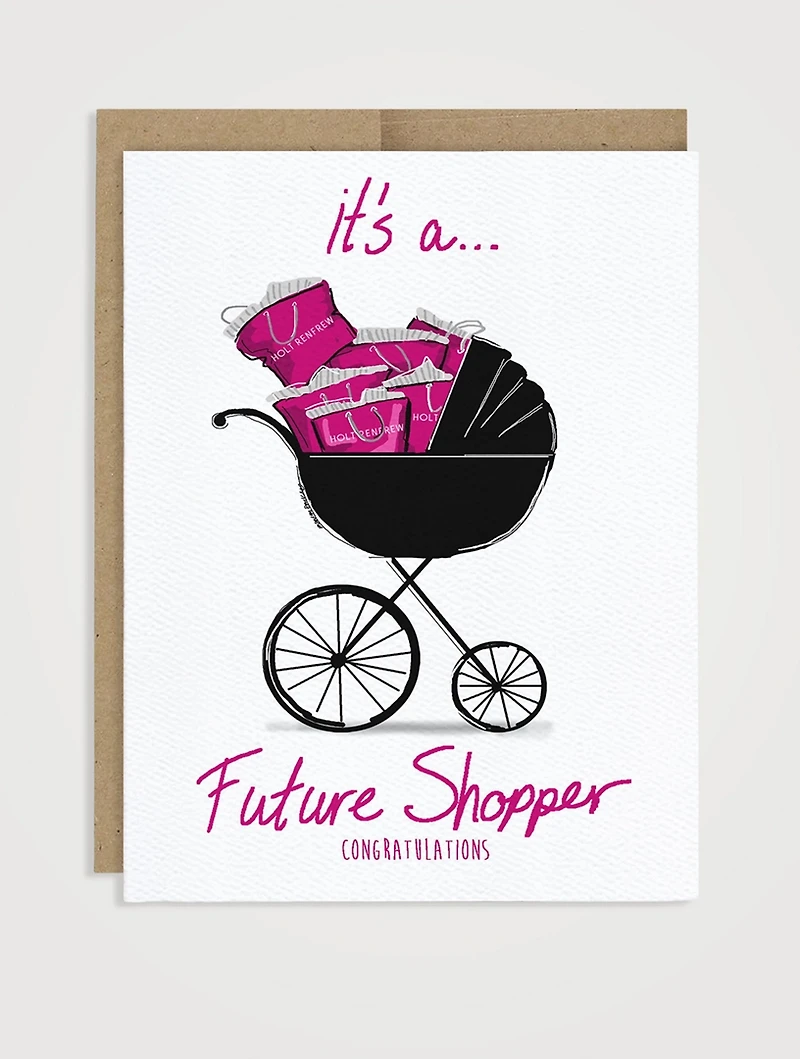 Add to Carriage Parents-To-Be Card