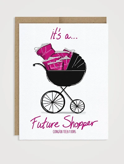 Add to Carriage Parents-To-Be Card