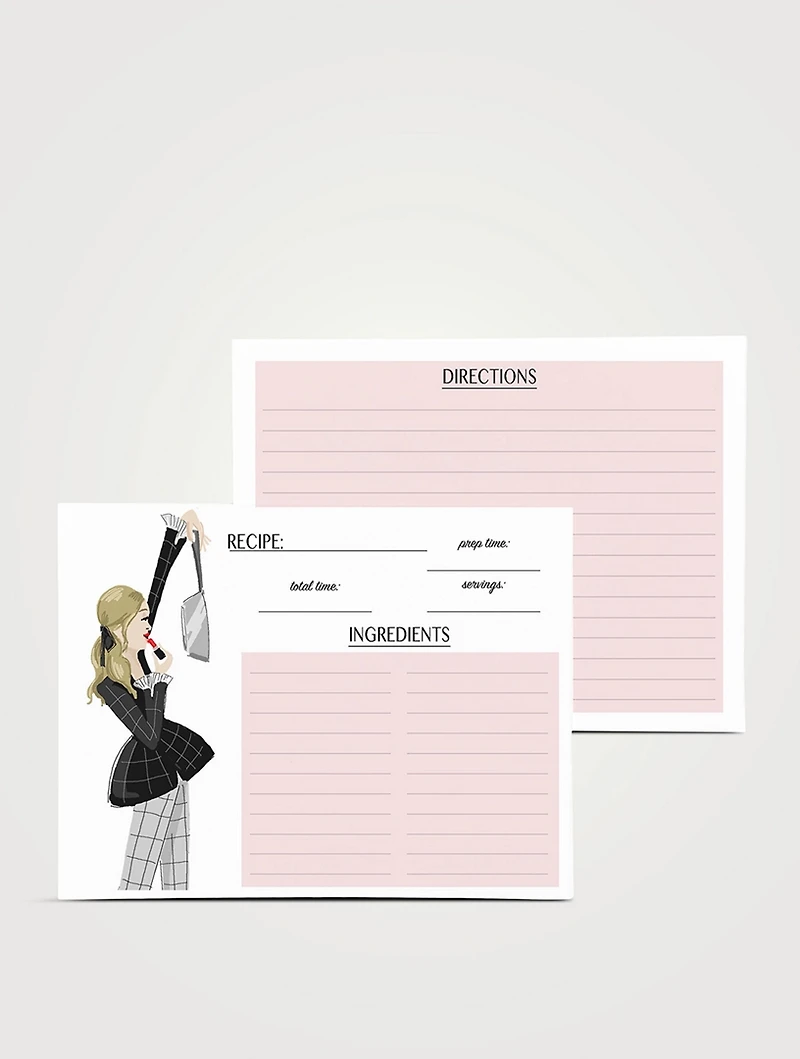 Roast Reflection Boxed Recipe Card Set