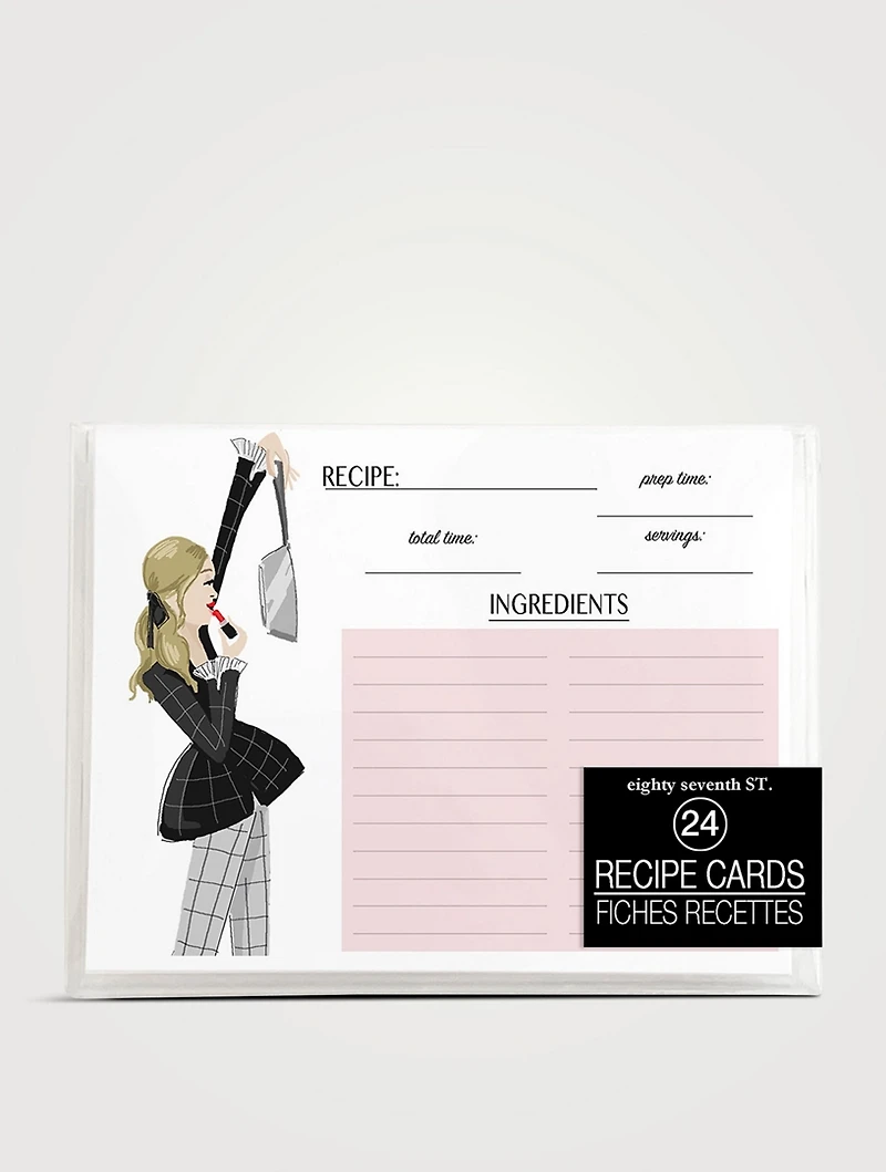 Roast Reflection Boxed Recipe Card Set