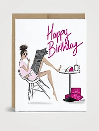 Cake For Breakfast Birthday Card