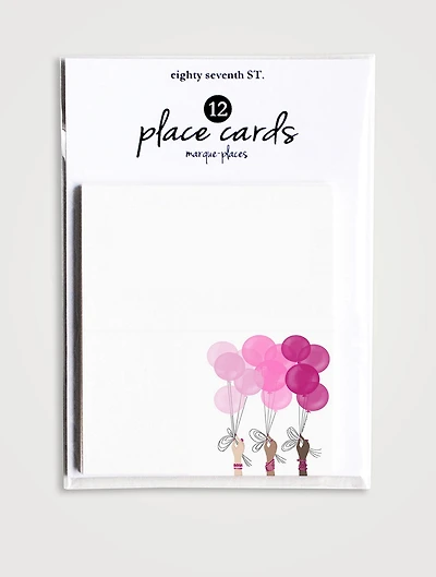 Hot Air Hands Place Card Set